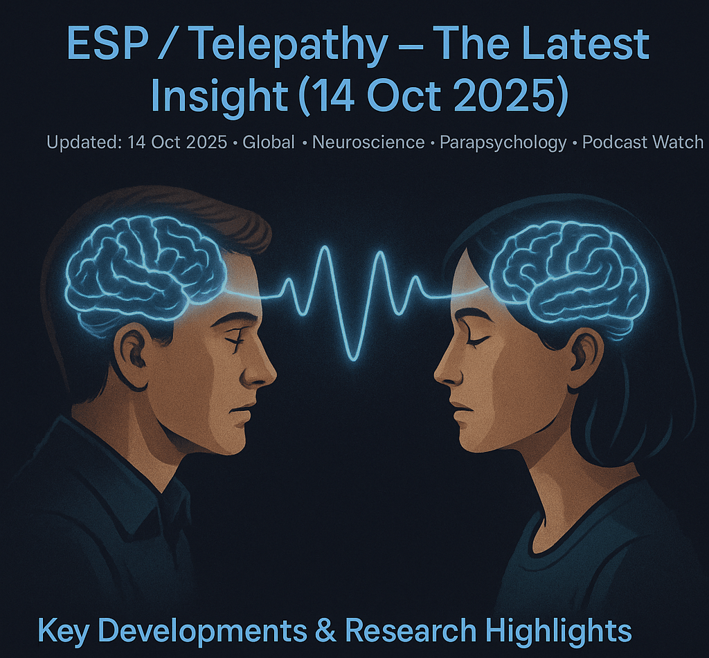 ESP / Telepathy World News : October&nbsp;2025